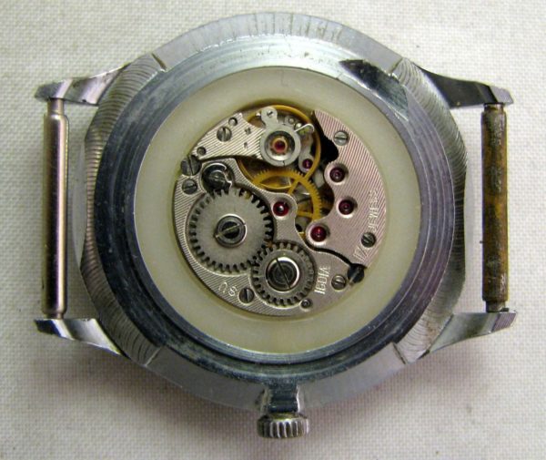 Soviet mechanical watch for kids Chaika Lion Cartoon USSR 1980s