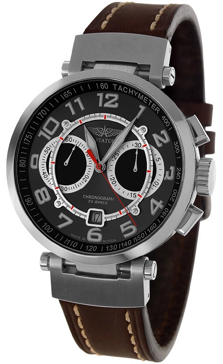 Russian chronograph watch Poljot Aviator HI-TECH 3133 / 2705965