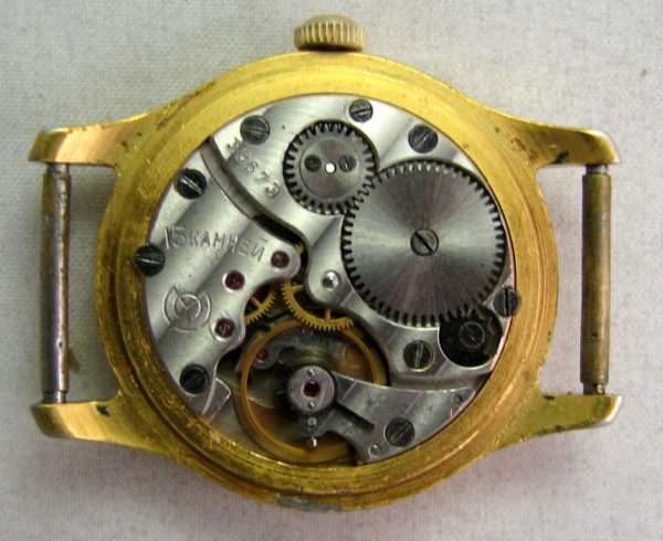 Soviet mechanical watch Pobeda 2MWF USSR 1960s