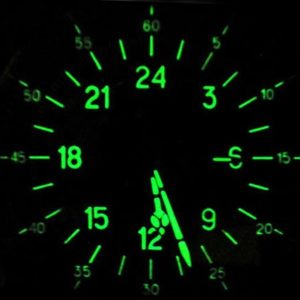 Russian 24-hours Aircraft Clock 129 ChS 55M NOS