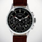 Russian Mechanical Chronograph Watch POLJOT STRELA 31681 Black