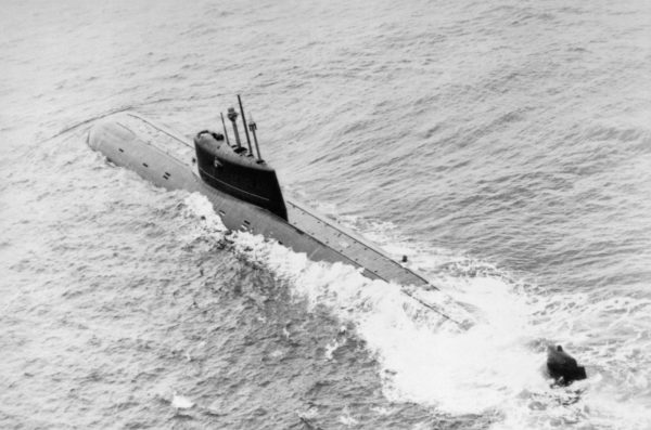 Submarine K-278 Komsomolets