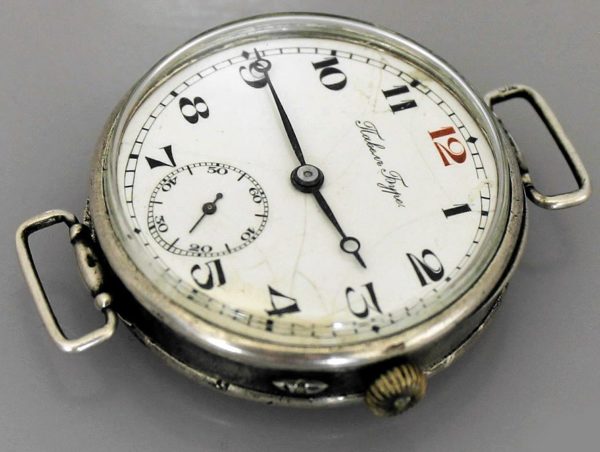 Russian Imperial Paul Buhre Silver Pocket Watch