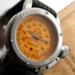 Russian watch with 24 hour dial Submarine K-278 Komsomolets