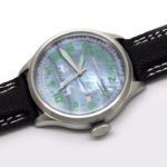 Russian 24-hours mechanical watch POLAR Arctic Northern Lights 45 mm