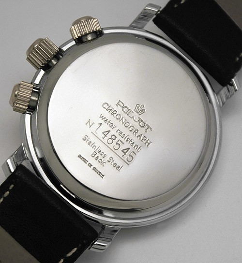 Russian mechanical chronograph watch POLJOT 3133 / 3576732