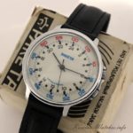 Russian Vintage 24-Hour Watch RAKETA 2623 with rotating bezel NOS 1991