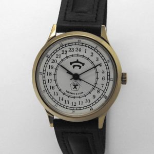Raketa CLASSIC 24-hour mechanical watch (white5)