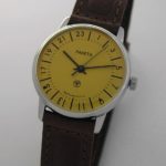 Raketa CLASSIC 24-hour mechanical watch Yellow