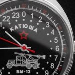 Russian 24-hour mechanical watch KATYUSHA