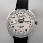Russian 24-Hour Mechanical Watch Lunokhod-1