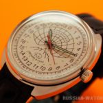 Russian 24 hour watch, Raketa Polar Bear white
