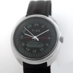 Russian Watch with 24 Hour Dial — Tank T-34