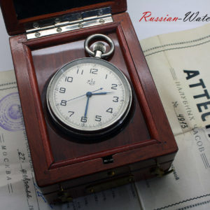Russian Marine Desk Chronometer Kirova USSR 1963