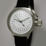 Russian 24-hours mechanical self-winding watch Sputnik 1957 Polar Bear 45 mm