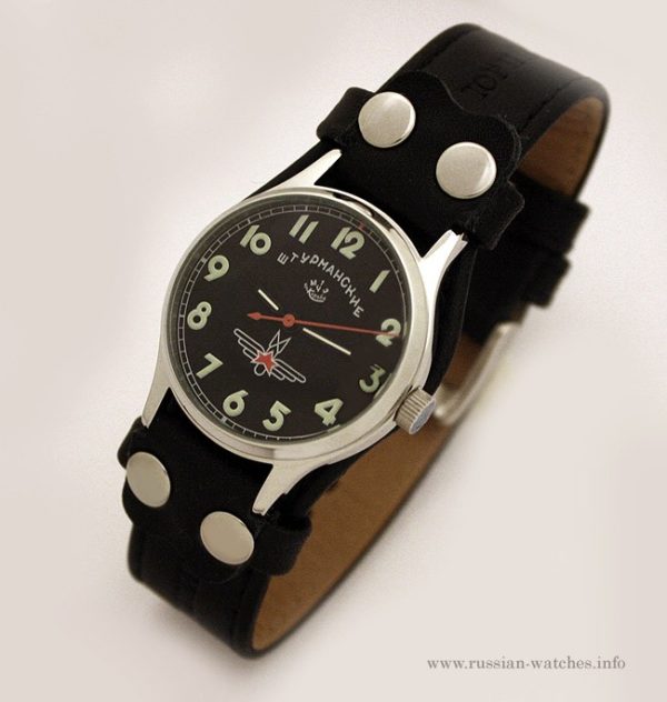 Russian mechanical watch POLJOT Sturmanskie Gagarin black