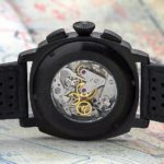 Russian Chronograph Watch Pilot Poljot 3133 Black