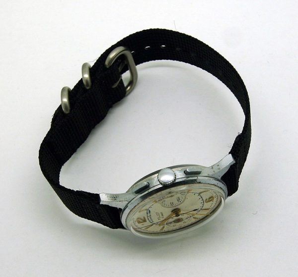 Soviet Vintage Poljot 3017 Military Chronograph Watch