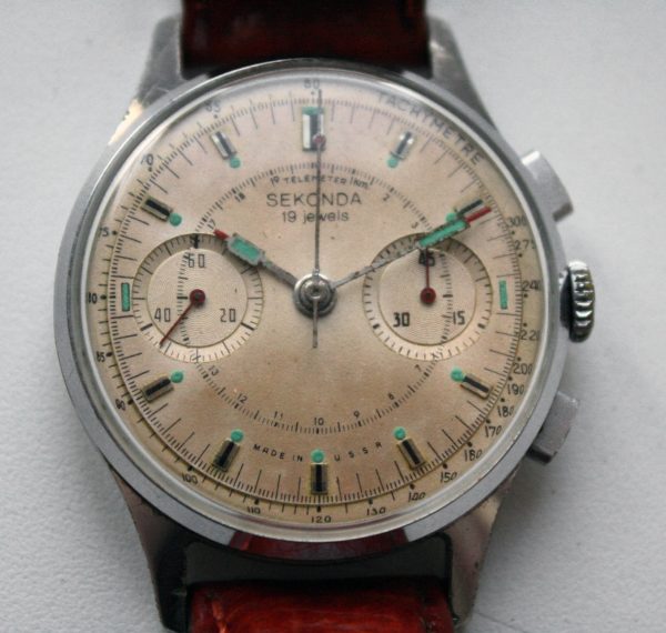 Sekonda Strela 3017, Chronograph Watch USSR 1960s