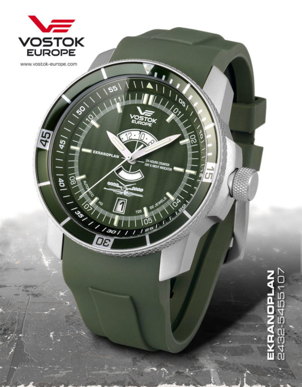Vostok-Europe Automatic Watch Ekranoplan Caspian Sea Monster 2432.01 / 5455107