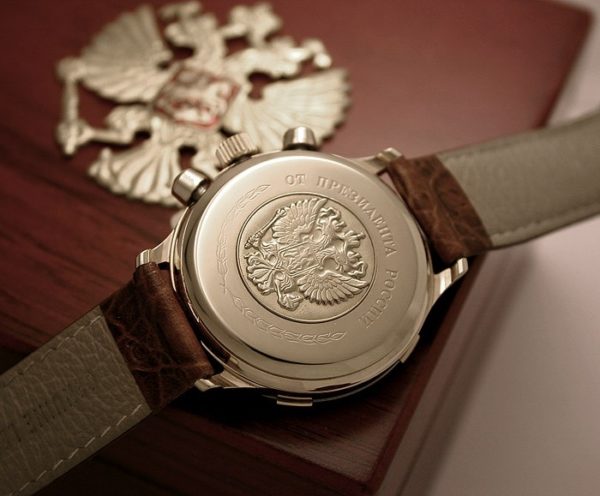Russian chronograph watch Poljot PRESIDENT YELTSIN