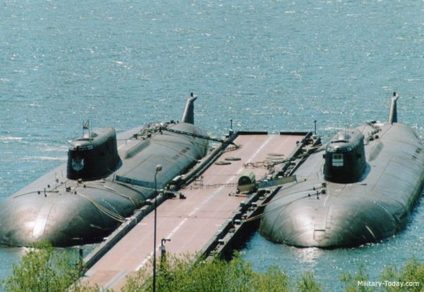 Russian submarine ANTEY (OSCAR II) Project 949A