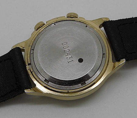 Russian mechanical POLJOT 2612 signal-type alarm watch 1993