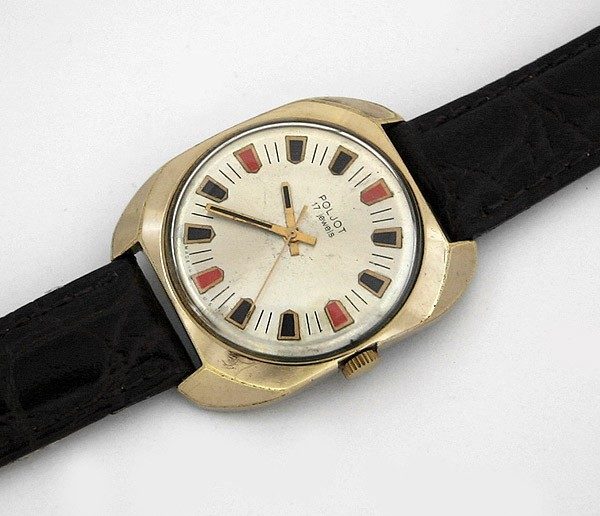 Soviet mechanical watch Poljot USSR 1976