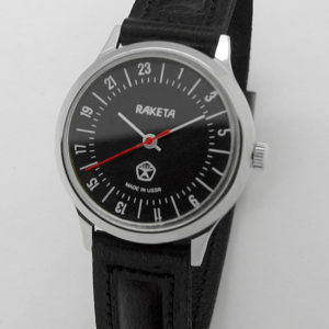 Raketa CLASSIC 24-hour mechanical watch (black2)