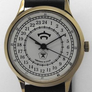 Raketa CLASSIC 24-hour mechanical watch (white5)