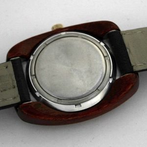 Raketa watch, wooden case USSR 1975