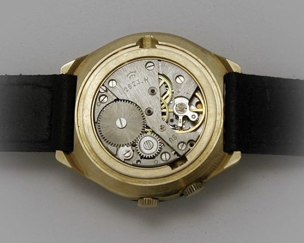 Russian 24-Hour Watch RAKETA 2623.H World Time Gold plated (Russian Version)