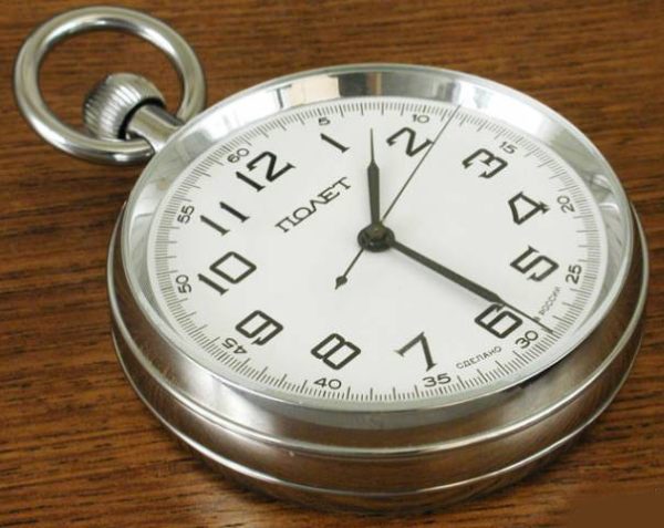 Russian Marine Desk Chronometer Poljot USSR 1995