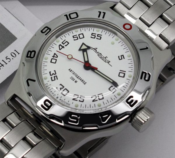 Russian automatic watch VOSTOK AMPHIBIAN 2415.01 / 100825