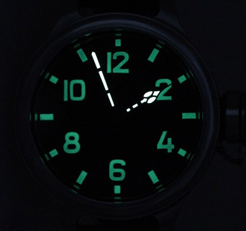 Zlatoust Diver watch 192 CHS Agat
