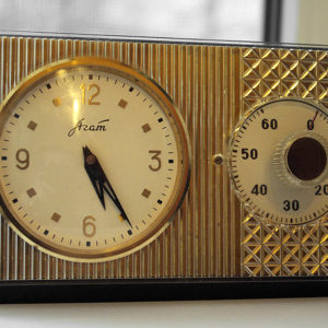 Zlatoust & Molnija, Russian Clock, 60-Minute Timer USSR 1965