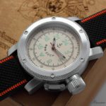 Russian Navy 24-hours automatic watch 47 mm beige