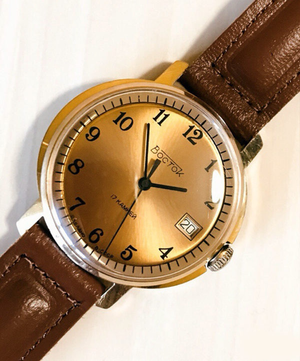 Vostok watch 60th Anniversary USSR 1982 NOS