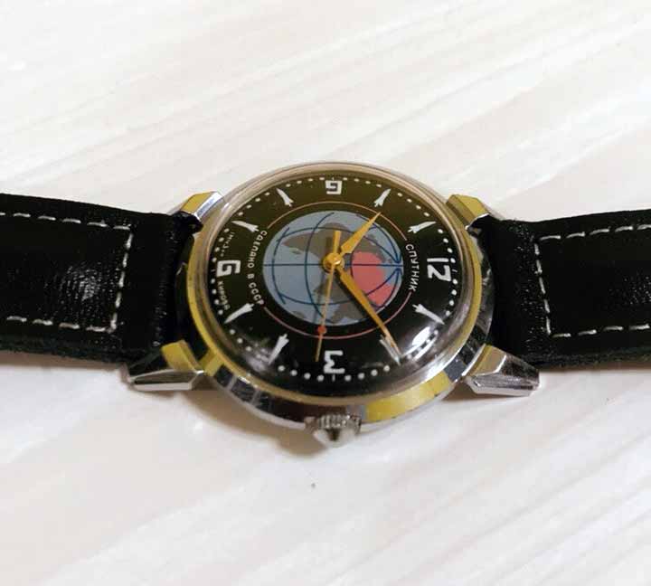 Sputnik watch, 1MWF USSR 1957 | Russian Watches