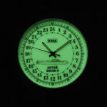 Russian 24 hour watch, Antey Submarine, Luminous 45 mm (rubber)