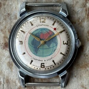 Soviet watch Sputnik 1MWF Kirova USSR 1957