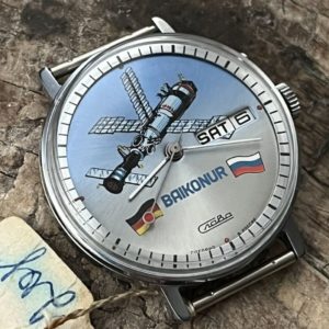Russian watch Slava 2428 Baikonur MIR 1992 NOS